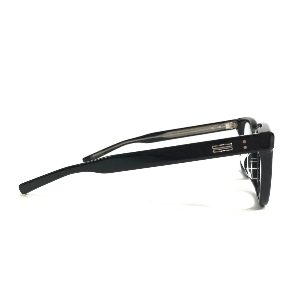 Gentle Monster Eyeglasses Frames EVAN Col.01 Shiny Black Silver 52-22-146